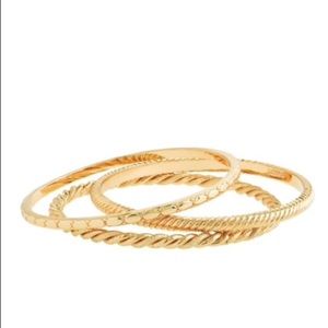 J Crew bangles